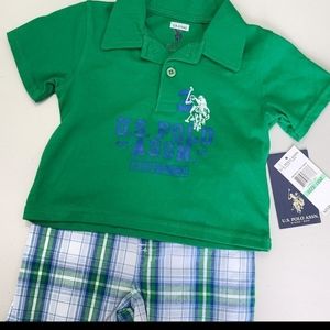 Toddler boys 2pc shorts set Polo